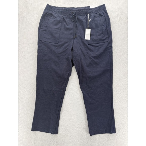 Lane Bryant Pants - Lane Bryant Ankle Pants Womens 14/16 Blue Knit Pull On Stretch Casual Jogger NWT